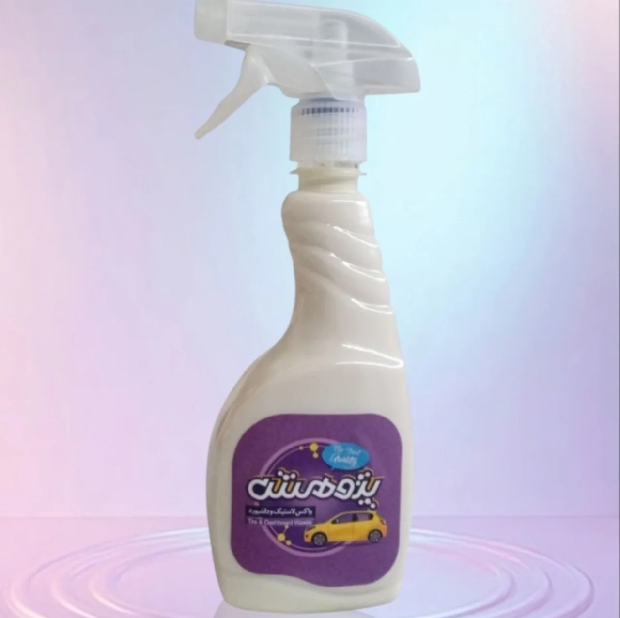 واکس امولسیونی داشبورد و لاستیک پژوهش (Pazhoohesh) با رایحه دلانگیز نارگیل