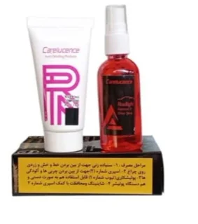 کیت جامع شفاف‌کننده و احیای چراغ خودرو کرلوسنس (Carelucence Headlight Restoration Kit